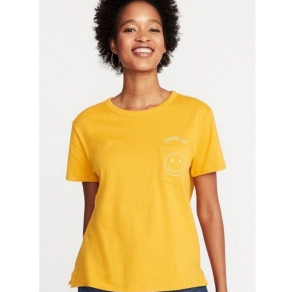 Old Navy | Chin Up Pocket Tee